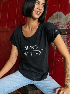 Two Blind Brothers Mind Over Matter Black Graphic Tee Size XXL